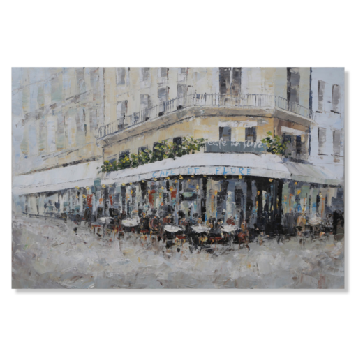 A painting from Cafe de Flore