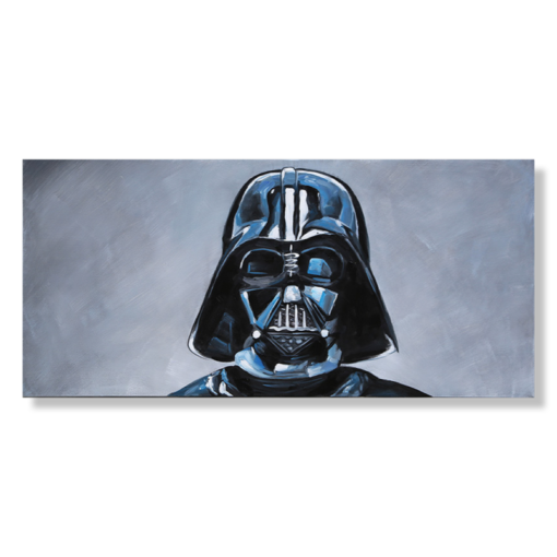 A painting of Darth Vader
