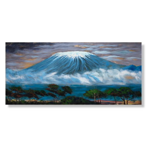 A painting of Kilimanjaro
