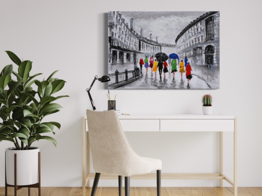 A painting of London