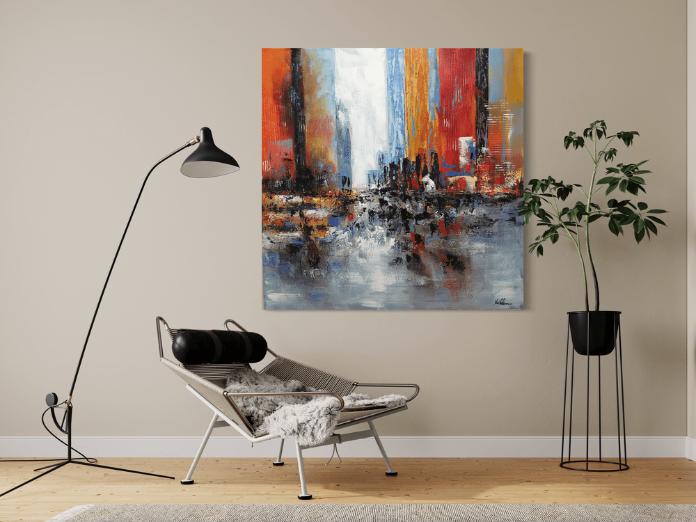 An abstract painting