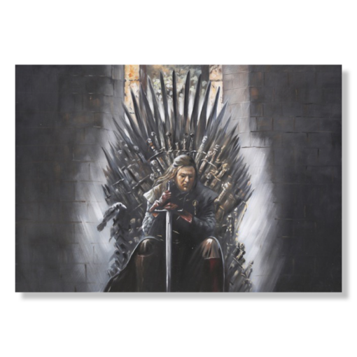 A painting with Game of Thrones
