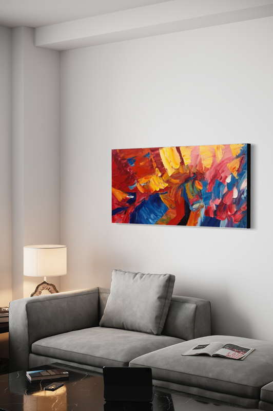 An abstract painting